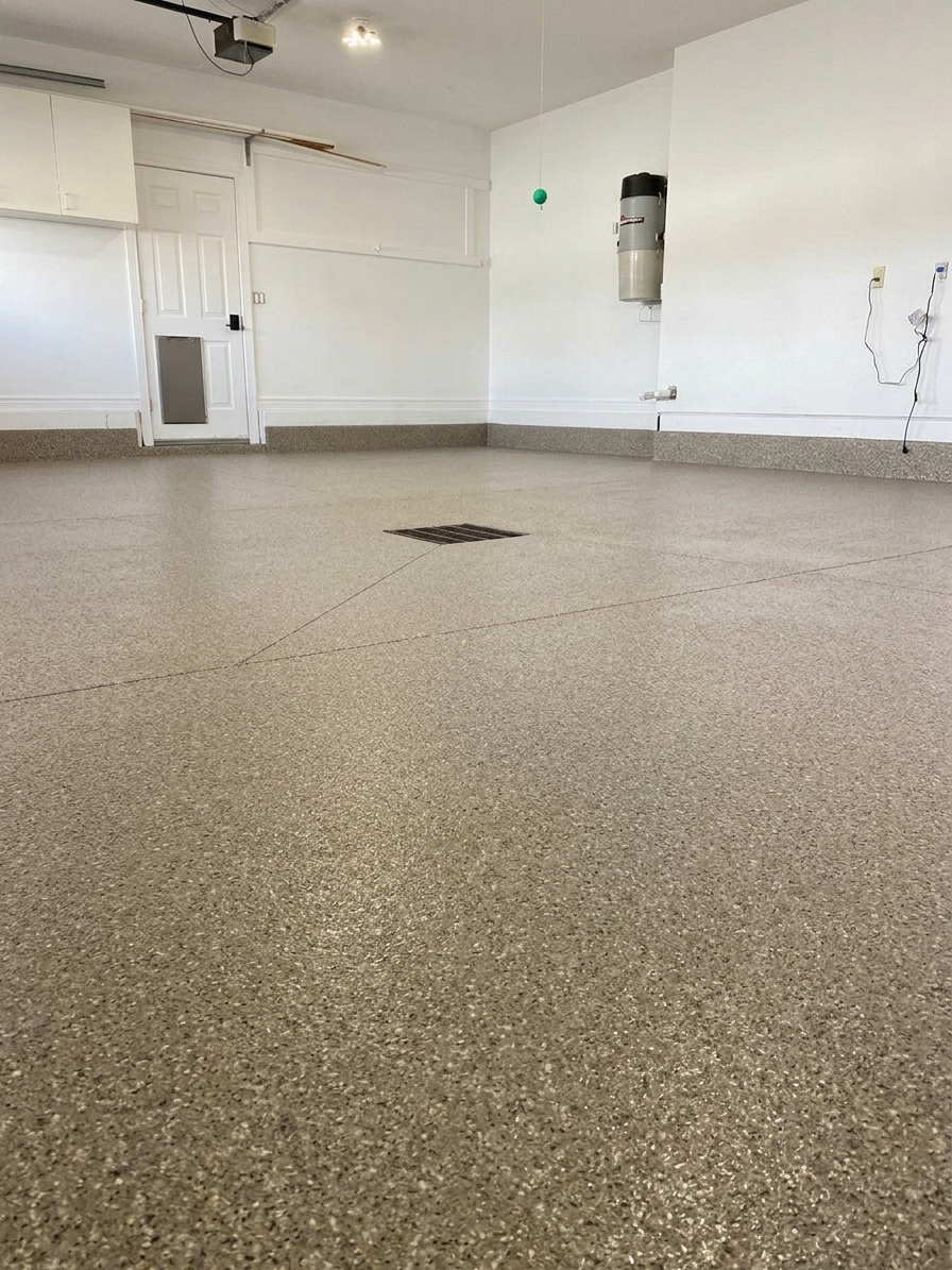 Flint finish applied